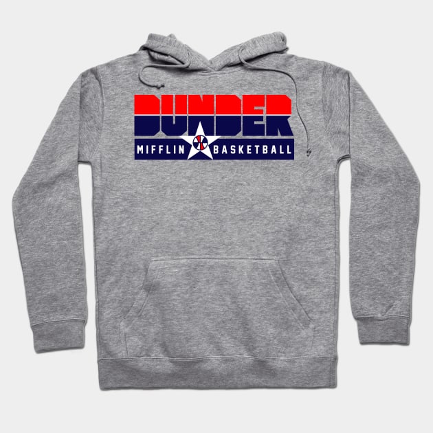 Dunder Mifflin Basketball Hoodie by zerobriant